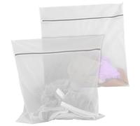 KAILIKETIY Lot De 2 Paquet à Linge En Filet Extra Large Pour Couette, Polyester Résistant Fermeture Éclair, Maille Fine Anti-déformation, Polyvalents Pour Rideaux Et Tapis, Lavage Machine Et