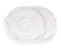 KAILIKETIY Lot De 2 Rouleaux De Coton Pour Maquillage Et Permanentes 200g Par Sachet Coton Naturel Usages Beauté Visage Manucure Salon De Coiffure