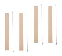 KAILIKETIY Lot de 4 Bandes Chauffantes de Remplacement en Aluminium pour Machine à Sceller, Fil D'étanchéité Rapide Faible Résistance, Installation Facile Tournevis