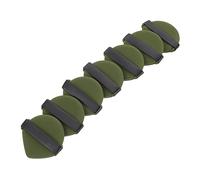 KAILIKETIY Lot De 7 Éponges Maquillage Double Face Matcha Vert, Éponges Poudre Sèche Humide, 7 Pièces, Usage Visage, Souples Et Solide, Pour Application Crème Teintée Et Fond De Teint