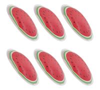 KAILIKETIY Masques de Refroidissement Oculaires Réutilisables en Pvc 6pcs pour Visage et Yeux Sensation Rafraîchissante et Utilisation Facile