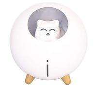 KAILIKETIY Mini Humidificateur USB Silencieux 220ml en Abs et Silicone pour Maison et Bureau, Diffuseur D'arômes Portable pour Voyage et Voiture