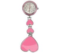 KAILIKETIY Montre Infirmier Étanche de Cœur Rouge, Portable et Résistante à l'usure Mouvement Quartz pour Surveillance Infirmière Professionnelle