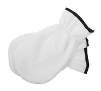 KAILIKETIY Moufles Hydratants en Flanelle Blanche Gel D'huile Essentielle pour Exfoliation et Blanchiment, Soin Professionnel Spa pour Mains Délicates, 1 Paire