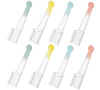 KAILIKETIY Nettoyant pour Oreilles 8 Embouts en Silicone et Pc, Design Créatif, Facile à Transporter, pour Retrait Visible du Cérumen Chez Adultes et Garçon et Filles