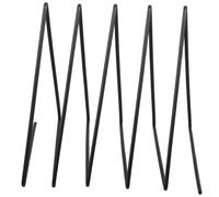 KAILIKETIY Organisateur de Noir Support de Fichiers et Magazines Trié pour Maison de Rangement Économisant de Espace Design Nordic Compact