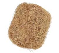 KAILIKETIY Paillasson en Fibre Naturelle de Coque de Noix Marron, Stérilisé et Inaltérable, 500g pour Nidification Confortable des Oiseaux et Animaux de Compagnie