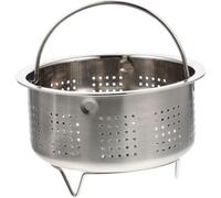KAILIKETIY Panier Vapeur Rond en Acier Inoxydable Léger Drainage Rapide pour Cuisson Vapeur de Légumes et Raviolis, Adapté pour Patates Douces et Dim Sum
