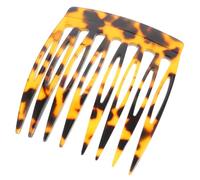 KAILIKETIY Peigne à Cheveux Latéral Design Minimaliste Acétate 1 Pièce pour Cheveux Fins Accessoire de Coiffure Élégant Coiffure Facile en Déplacement