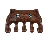 KAILIKETIY Peigne De Massage à Cinq Dents Pour Cheveux Bouclés Outil Portable Pour La Tension Du Chevelu Pour Voyages