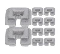 KAILIKETIY Pièces Détachées pour Coupe-Bordures, Manchon d'Œillet en Alliage, Lot de 10, Flexibilité pour Divers Diamètres de Fil, Usage Professionnel et Domestique