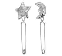 KAILIKETIY Pince à Thé en Acier Inoxydable 2pcs Forme Étoile et Lune Petits Trous pour Infuser Thé Filtre à Résidus pour Maison