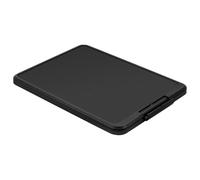 KAILIKETIY Plateau Coulissant pour Machine à Café en Abs Patin Antidérapant, Design Glissant pour Comptoir ou Meuble Cuisine Noir