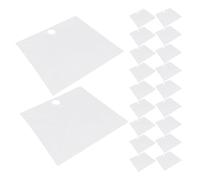 KAILIKETIY Protections D'évier Jetables 60 Pcs Transparentes 65 Cm pour Lavabo Récupérateur de Poils de Rasage Homme Kit Attrape-cheveux Salle de Bain Bavoir Rasage Barbe Nettoyage Facile