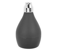 KAILIKETIY Pulvérisateur Poudre Compact en Caoutchouc Noir, Facile à Nettoyer, Contenant à Poudre Fixatrice pour Maquillage, Voyage et Utilisation Extérieure