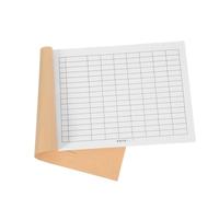 KAILIKETIY Registre Comptable Vierge Pour Gestion Financière Cahier De Suivi Des Dépenses Et Inventaire Pour Bureau École Et Domicile