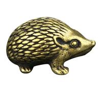 KAILIKETIY Sculpture Hérisson Décoration Murale Rétro en Résine, Ornement Bureau Vintage pour Ambiance Chaleureuse et Élégante, Taille Compacte