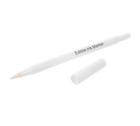 KAILIKETIY Stylo Marqueur Comestible Blanc pour Décoration de Gâteau et Biscuit, Léger en Plastique, Pâtisserie Peinture Alimentaire Plusieurs styles