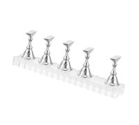 KAILIKETIY Support à Ongles Transparent Pratique 1 Pièce pour Manucure Outils de Nail Art pour Débutants et Artistes pour Pratique et Formation