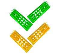 KAILIKETIY Support de Rangement Organisé Râtelier à Anneaux en Plastique Robuste pour 4 Bagues de Pattes, pour Identification des Oiseaux pour Pattes de Pigeon Voyageur