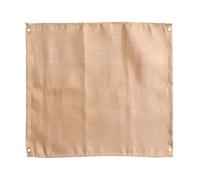 KAILIKETIY Tapis Isolant Ignifugé pour Barbecue en Fibre de Verre Marron, Protection Thermique et Maintien de L'ordre Après Extinction, pour Camping et Grillades