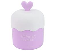 KAILIKETIY Tasse à Bulles Nettoyante Visage Portable Compact Mini Machine Mousseur Pp Violet pour Femmes Voyage Soins Peau Grasse