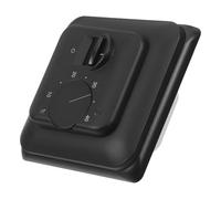 KAILIKETIY Thermostat de Chauffage au Sol Régulateur de Température pour Chauffage au Sol Électrique Mécanique Non Programmable PC Noir 95-240 V AC 16 A Utilisation Simple pour Personnes