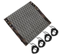 KAILIKETIY Tissu de Remplacement pour Chaise Pliante D'extérieur Texture Fine et Surface Lisse pour Chaise de Balcon de Plage Ensemble 5 Pièces Cordelette