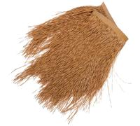 KAILIKETIY Toiture de Chaume Synthétique 47x50 Cm Couleur Paille Jaune, Panneau Décoratif pour Jardin DIY, Toit Artificiel Résistant Extérieur Pergola, Paillote et Aménagement Paysager