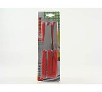 KAIMANO Couteau de table Dinamik rouge 6 pièces
