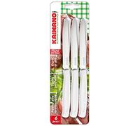Kaimano KDN041806W Dinamik Lot de 6 couteaux à steak Blanc
