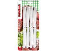 Kaimano KDN041812W 12 Couteau à Viande, Acier Inoxydable, Blanc, 28 x 10 x 2 cm