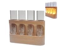 kaiop Tube De Propagation des,Terrarium avec Éclairage LED Réglable | Vase en Verre pour Culture | pour Salon Chambre et Salle de Bain Adolescents Adultes