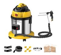 KAISAL Sableuse, 220V Sableuse à noix Machine à Nettoyer les Soupapes d'admission du Moteur Automobile avec Cabine Sablage 13 L, Dissolvant de Carbone pour Moteur Sans Dommage