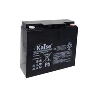 Kaise Lot de 2 Batteries AGM 12 V 18 Ah - Plomb-Acide VRLA scellée, sans Entretien, Faible Auto-décharge, Cycles Profonds, pour onduleurs, solaires, télécommunications et sécurité - ISO 9001/14001