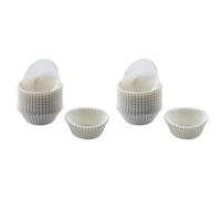 Kaiser 2055947 Moule à Gâteau Blanc 7 cm 200 Pièces (Lot de 2)