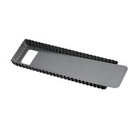 KAISER 2300637457 La Forme Plus Moule à Tarte aux Fruits/Quiche Tôle Mince Noir