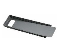 Kaiser Backform Moule à Quiche La Forme Plus Rectangulaire Fond Amovible Céramique Noir