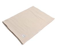 KAISER 65311391 MUSLIN Summer blanket, 100% coton/mousseline, couverture respirante pour bébé, toute l'année, nouveau-né, couverture de poussette, couverture de châle pour bébé, teinte latté