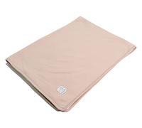 KAISER 6531834 JERSEY BLANKET Winter, Couverture de bébé pour la nacelle, tissu de puck, nouveau-nés, convient pour l'automne/hiver, couverture douillette, 75 x 100 cm, col.mud