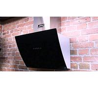 Kaiser AT 6488 Hotte aspirante murale 60 cm,Hotte murale Luxe fabricant Kaiser, 1250m³/h,Eclairage LED, Hotte, Timer,avec ouverture électrique,Hotte cheminée,fonctionnement sans contact