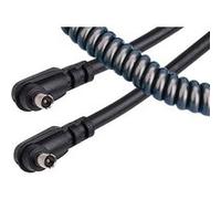 CABLE SYNCHRO FLASH SPIRALE 0,65 m - mâle / mâle - KAI1405