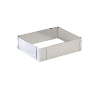 KAISER Cadre à pâtisserie Gourmet (acier inoxydable) argent