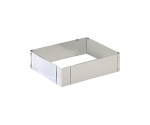 KAISER Cadre à pâtisserie Gourmet (acier inoxydable) argent