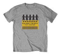 Kaiser Chiefs - T-Shirt # M Unisex Grey # Paper Dolls [Import]