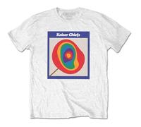 Kaiser Chiefs – T-shirt officiel Lollipop – Unisexe – Logo du groupe – Blanc XL