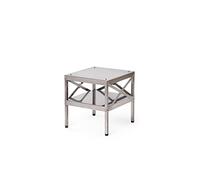 KAISER COMPANY - Base portable en acier inoxydable pour fumoir et fumoir - Accessoires pour les modèles 80 et 125 - Électrique et aussi avec feu à bois