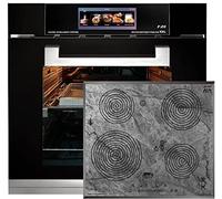 Kaiser Cuisinière EH 6344 Four encastrable verre noir 79L + KCT 6705 FI Ära Table de cuisson à induction 60 cm