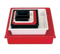 Kaiser - Cuvette de laboratoire 13x18 cm, blanche - KAI4151