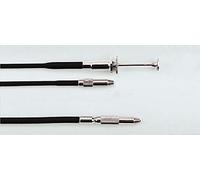 KAISER DECLENCHEUR Souple 50 cm, avec Gaine Tissu Noire et collerette - KAI6108